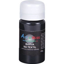 Barva na tmavý textil 40 g černá