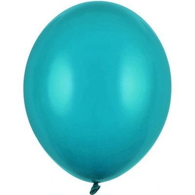 PartyDeco Balónek tyrkysový pastelový 27 cm tyrkysové nafukovací pastelové balónky na svatbu party oslavy