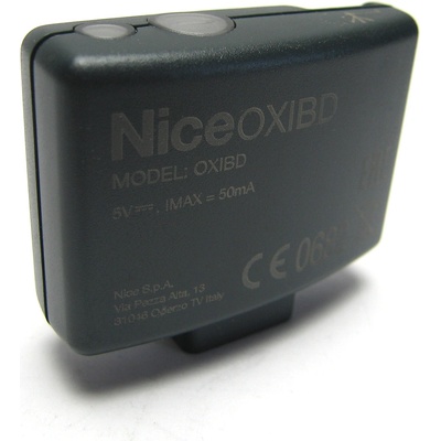 NICE S.p.A. Zásuvný rádiový přijímač se zpětnou vazbou pro 750/1024 uživatelů