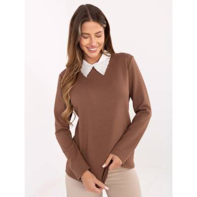 LAKERTA Blouse LK-BZ-510124.93-light brown hnedá