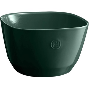 Emile henry (Франция) Квадратна керамична купа за салата EMILE HENRY Salad Bowl L - 26 х 26 см - цвят зелен кедър (EH 6596-07)