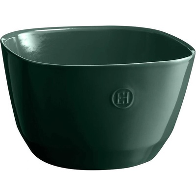 Emile henry (Франция) Квадратна керамична купа за салата EMILE HENRY Salad Bowl L - 26 х 26 см - цвят зелен кедър (EH 6596-07)