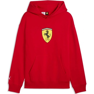 Puma FERRARI SPORTSWEAR SHIELD HOODIE červená 632787-02