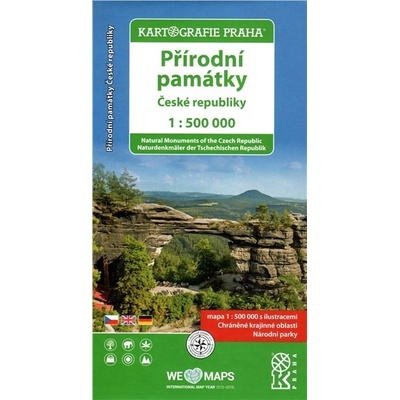 Přírodní památky České republiky/1:500 tis.tematická mapa