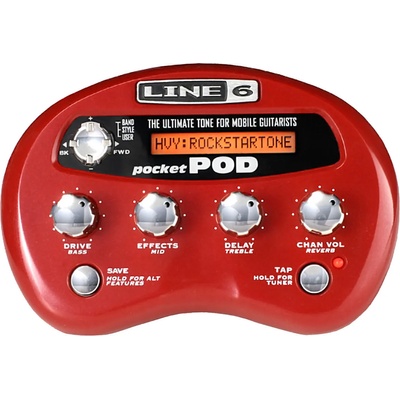 Line6 Pocket POD Мултиефект за китара (POCKETPOD)