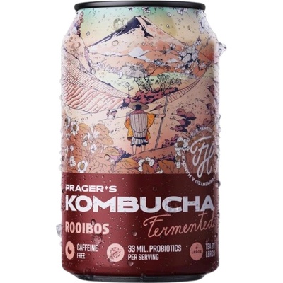 Prager´s Kombucha Rooibos 330 ml – Zboží Dáma