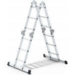 AWTools Алуминиева многофункционална съчленена стълба AWTools AW23033/ 4x4 (AW23033)