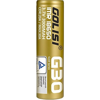 Golisi G30 IMR 18650 3000mAh 20A 30A