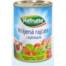 Valfrutta Krájená rajčata s bylinkami 400g