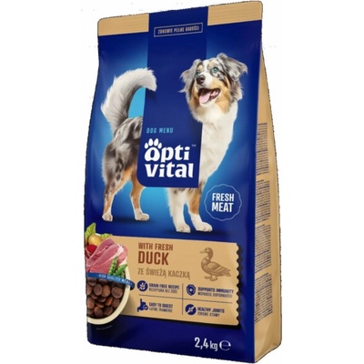 Optivital With fresh duck 2,4 kg