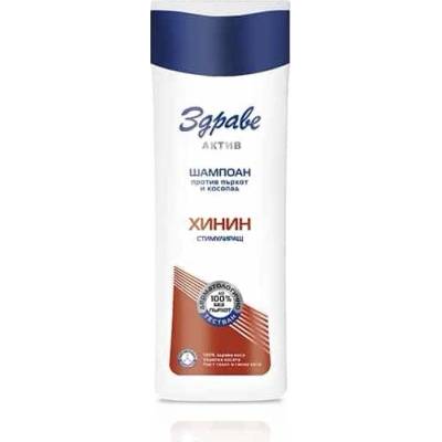 Арома Шампоан против пърхот ЗДРАВЕ АКТИВ ХИНИН Стимулиращ 200 мл (а-5456656)