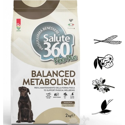 Salute Fiber+ Balanced Metabolism adult vepřové 2 kg