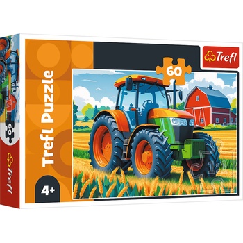 Trefl - Puzzle Farmer's Vehicle - 40 - 99 piese