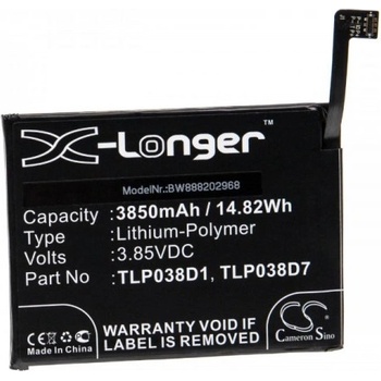 VHBW Батерия за Alcatel 3L (2020), 3850 mAh (888202968)