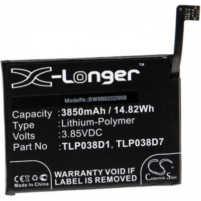 VHBW Батерия за Alcatel 3L (2020), 3850 mAh (888202968)