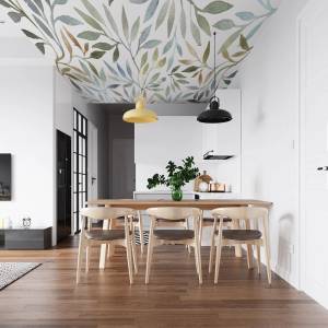 Art Gift Decor Фототапет за таван - Пролетни листа