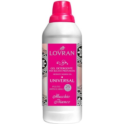 LovranItaly Lovran MUSCHIO BIANCO COLOR GEL na pranie farebnej bielizne 1 l 25 PD