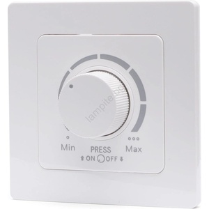 Aigostar - Димер с рамка 250V/10A бял (AI2816)