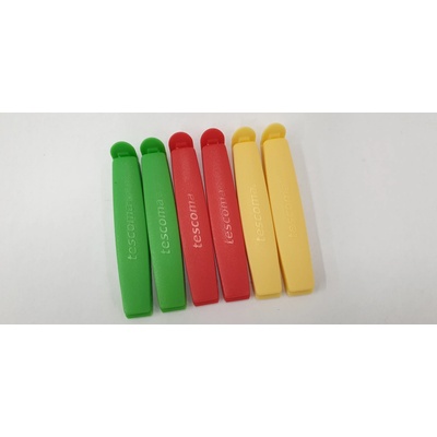 Tescoma PRESTO 420752.00 - Svorka na vrecká PRESTO 9 cm, 6 ks