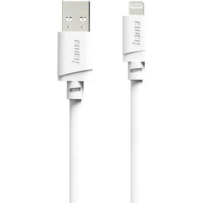 Hama 00201802 Nabíjací USB USB 2.0 Apple Lightning konektor USB-A zástrčka 3m bílý