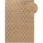 Hanse Home Ръчно изработен ютен килим в естествен цвят 160x230 cm Kunu - Hanse Home (106208-160x230)