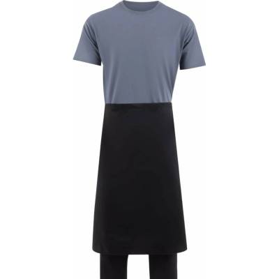 Whites Chefs Clothing Kuchařská zástěra do pasu černá