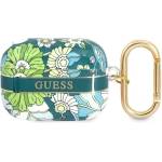 Guess Калъф Guess GUAPHHFLN за AirPods Pro, зелен, Flower Strap Collection (GUAPHHFLN)