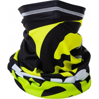 Eleven multifunkčná šatka FLUO black