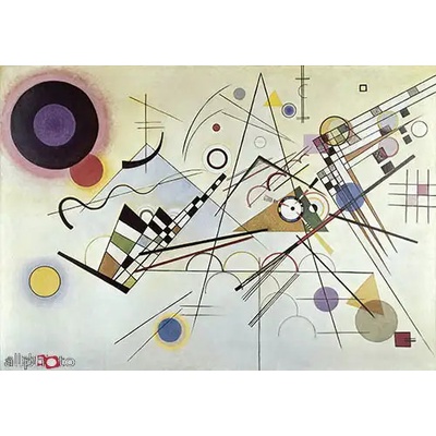 Obrazy - Kandinsky, Wassily: Kompozice č. 8 - reprodukce obrazu