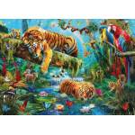 KS Games - Puzzle Krasny: Tigers Idyll - 2 000 piese