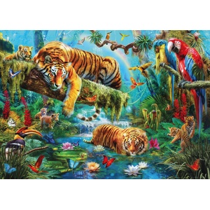 KS Games - Puzzle Krasny: Tigers Idyll - 2 000 piese