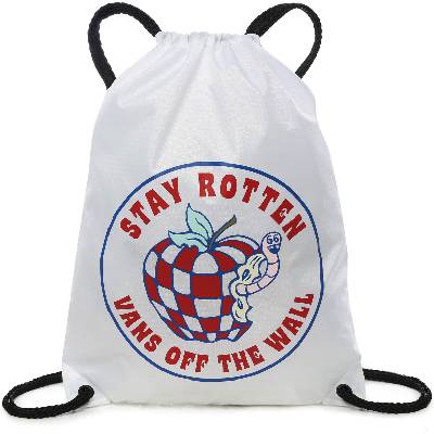 vak VANS LEAGUE BENCH BAG White/Chili Pepper 11 L