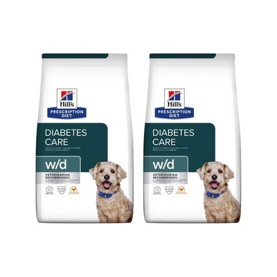 Hill's Prescription Diet w/d Diabetes Care Chicken Adult 2 x 10 kg