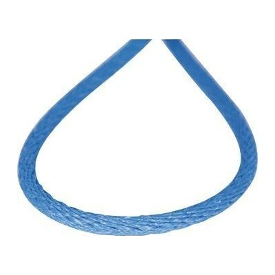 Plastové lano / provaz spirálově pletené modré o 12 mm délka role 120 m (1 m)