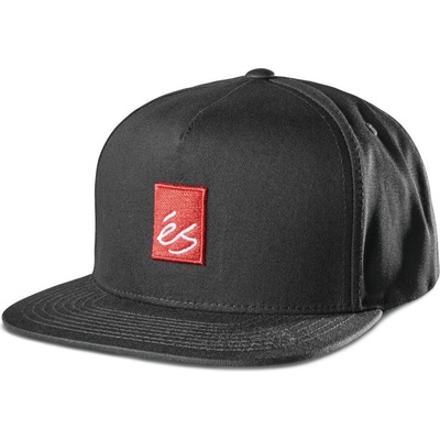 ÉS Main Block Snapback Black Red