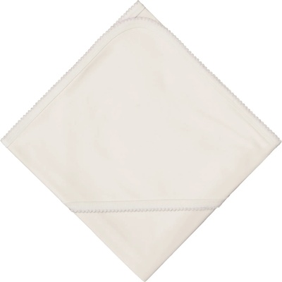 Bio Baby Бебешка пелена с качулка Bio Baby - обточена с кроше, 80 х 80 cm (1972110-4)
