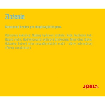 JosiDog Junior 15 kg