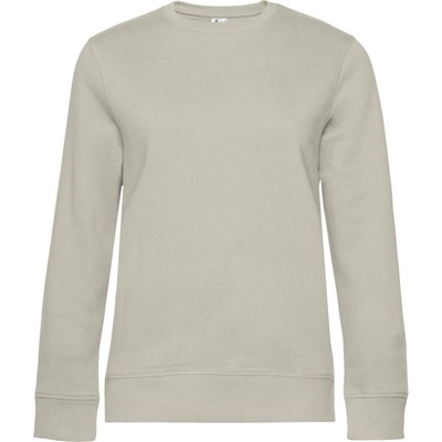 B&C Queen Crew Neck dámská COT-01W01Qx4500 šedá mlhavě