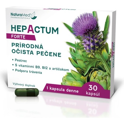 NaturaMed Hepactum FORTE 30 kapsúl