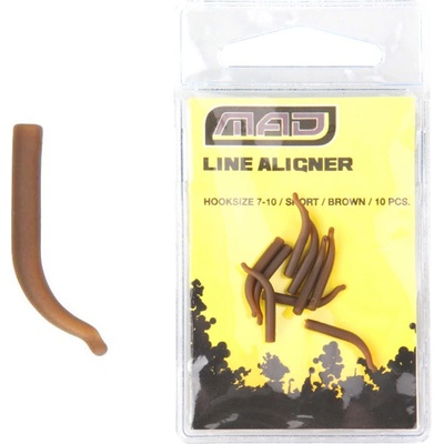 MAD Rovnátko háčku Line Aligner Short vel.2-6 hnědá 10 ks