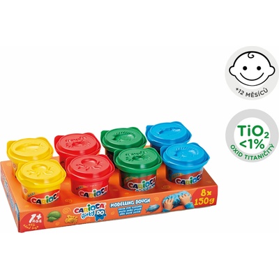 Carioca Baby Modelovací hmota Do 1+ 8 × 150 g