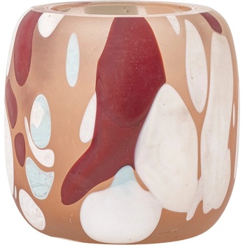 Bloomingville Стъклен свещник за чаена свещ Karan - Bloomingville (82072644)