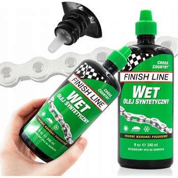 Lubrifiant Chaîne Finish Line Cross Country 60 Ml - FIN46 - NEUF