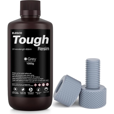 Elegoo Устойчива смола 1Kg, сива (50.103.0274)