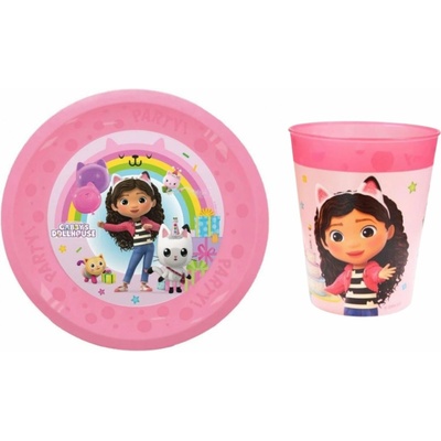 GODAN Plastový tanier Labková patrola Paw patrol Skye a Everest 21 cm