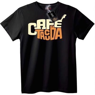 NOONEBRAND Тениска Музика Cafe Tassa - 2XL, White