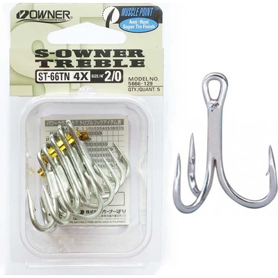 Owner Stinger Treble ST66 vel.2 5 ks