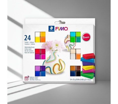 FIMO soft sada Basic 24 barev