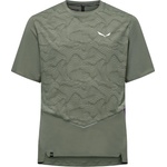 Salewa Мъжка спортна тениска Salewa Pedroc Tech Dry T-Shirt Sport shirt - Faded Green - размер 52 (EU) (216-8515-0114)