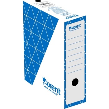 Архивна кутия картон Axent 350x255x100 mm Син (1304063-06-1732-02-A)